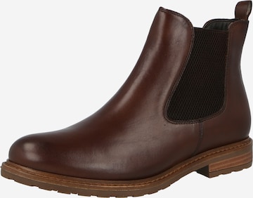 TAMARIS Chelsea Boots in Brown: front