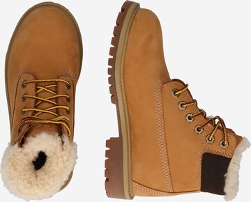 TIMBERLAND Čižmy '6 Inch Premium WP Shearling' - Hnedá