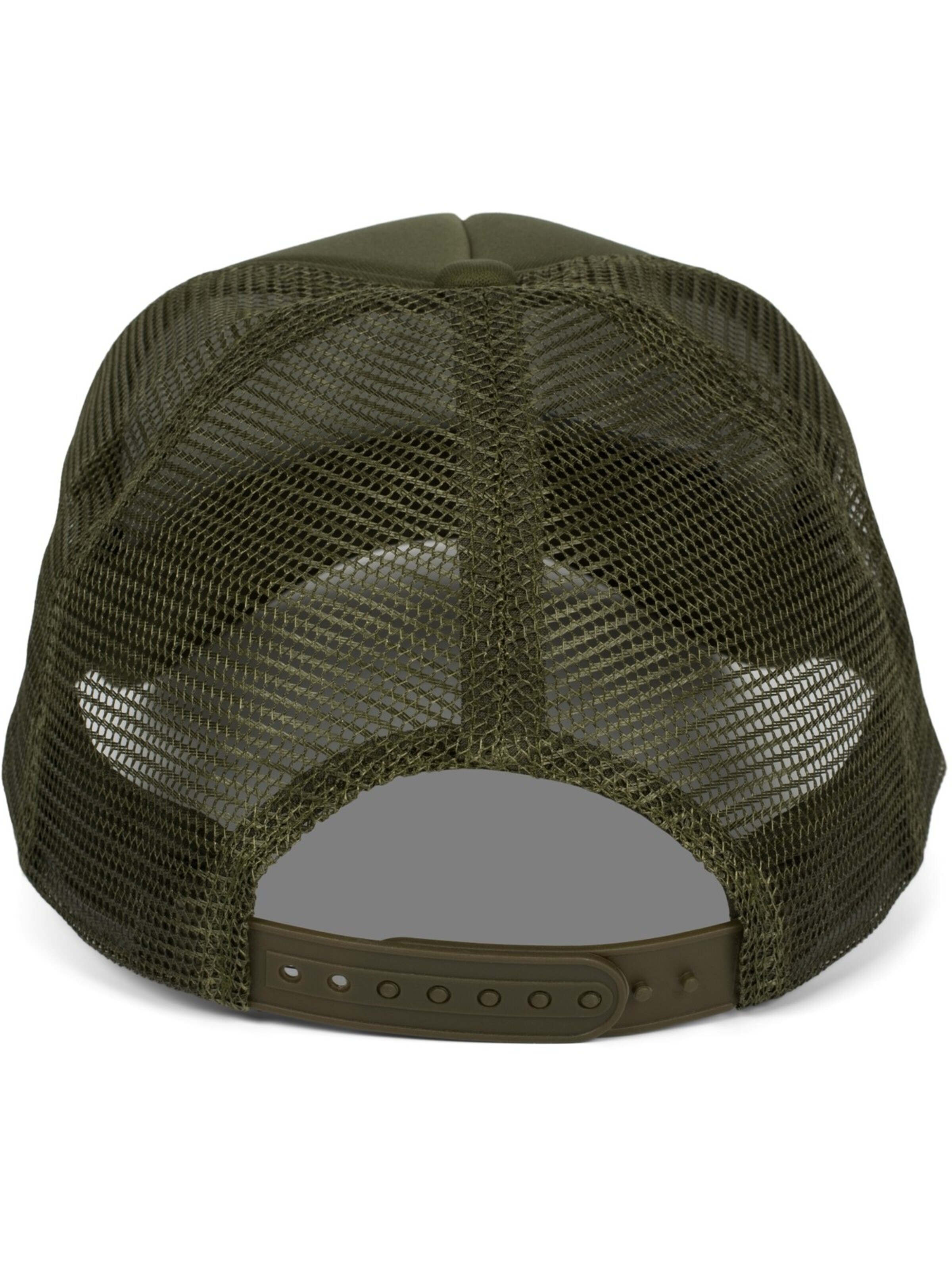 styleBREAKER Cap 'Trucker Cap 5-Panel Mesh' in Green