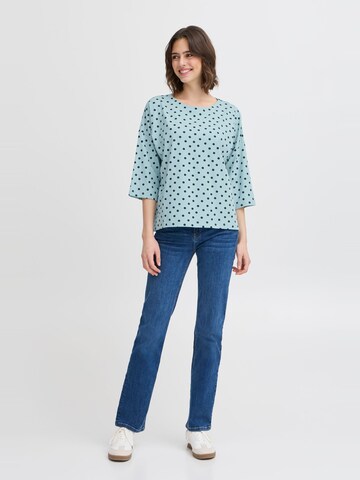 Fransa Shirt ' FRSIVA TEE 3 ' in Blauw