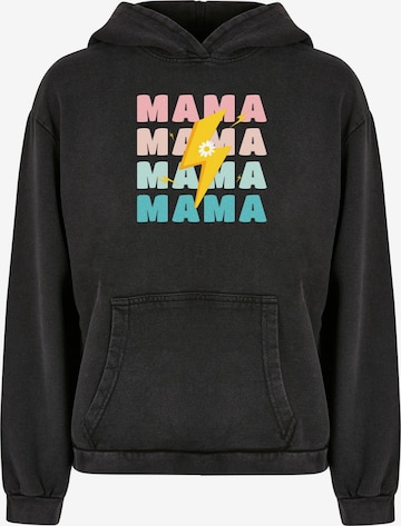 Sweat-shirt 'Mothers Day - Mama' Merchcode en noir : devant