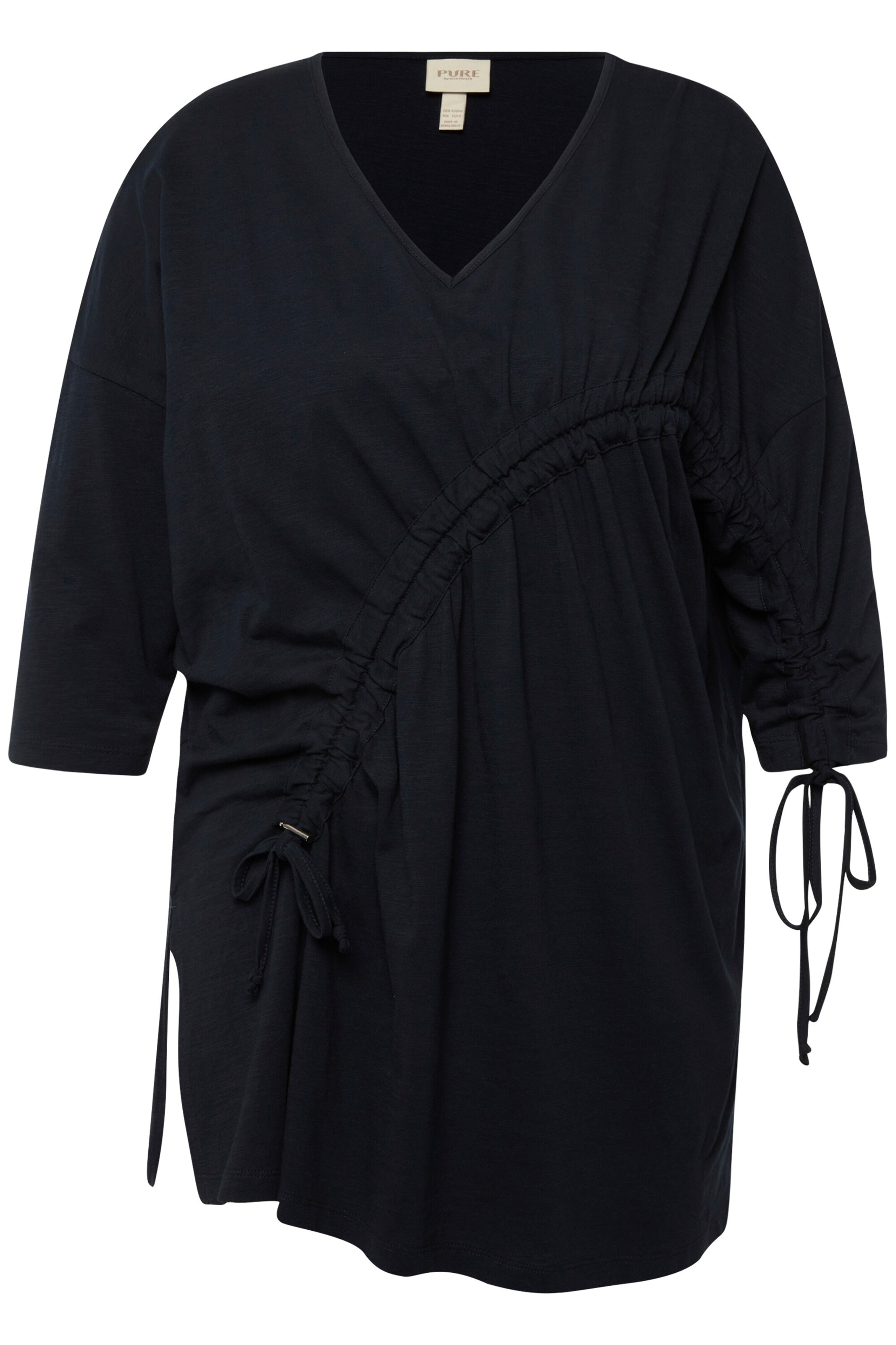 Ulla Popken Shirt in Blauw: voorkant