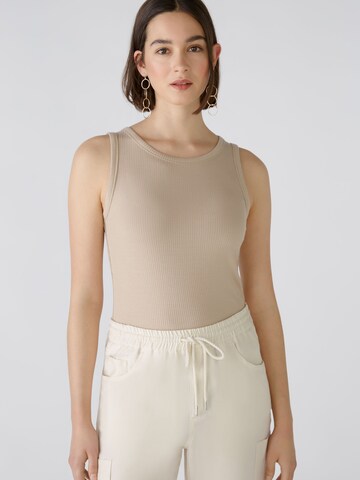 OUI Top 'FILIZ' in Beige: front