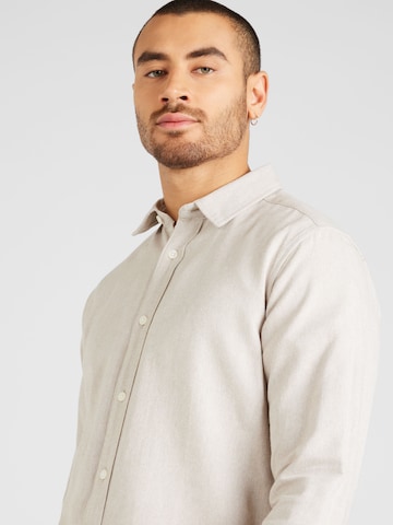 Only & Sons Slim fit Koszula 'BEN' w kolorze biały