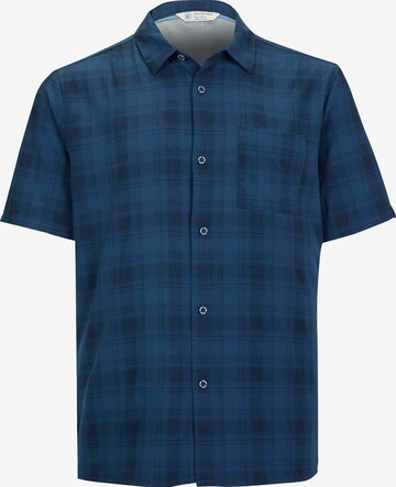 KILLTEC Button Up Shirt in Blue: front