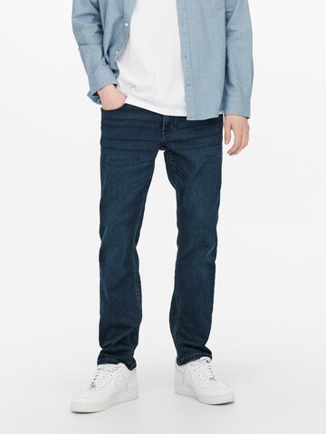 Only & Sons Regular Jeans 'Weft' in Blau: predná strana