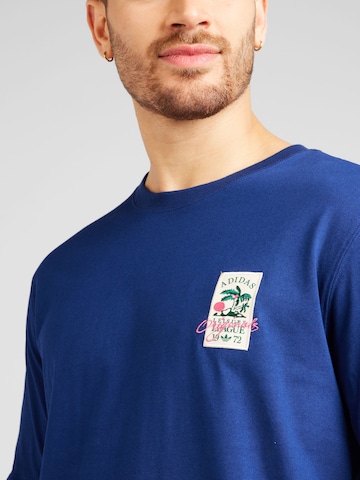 ADIDAS ORIGINALS T-Shirt 'OLL' in Blau