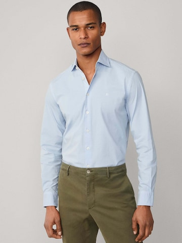 Hackett London Regular Fit Hemd in Blau: Vorderseite