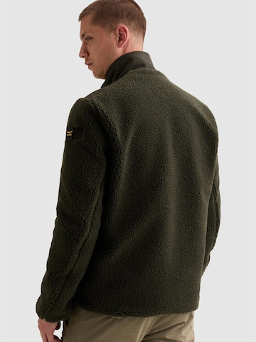 PME Legend Between-season jacket 'Sherpa hybrid jacket with zipper closure' in Green