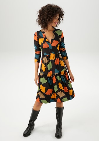 Aniston CASUAL Dress in Black: front