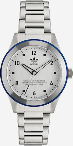 ADIDAS ORIGINALS Uhr 'Code Three' in Silber: Vorderseite