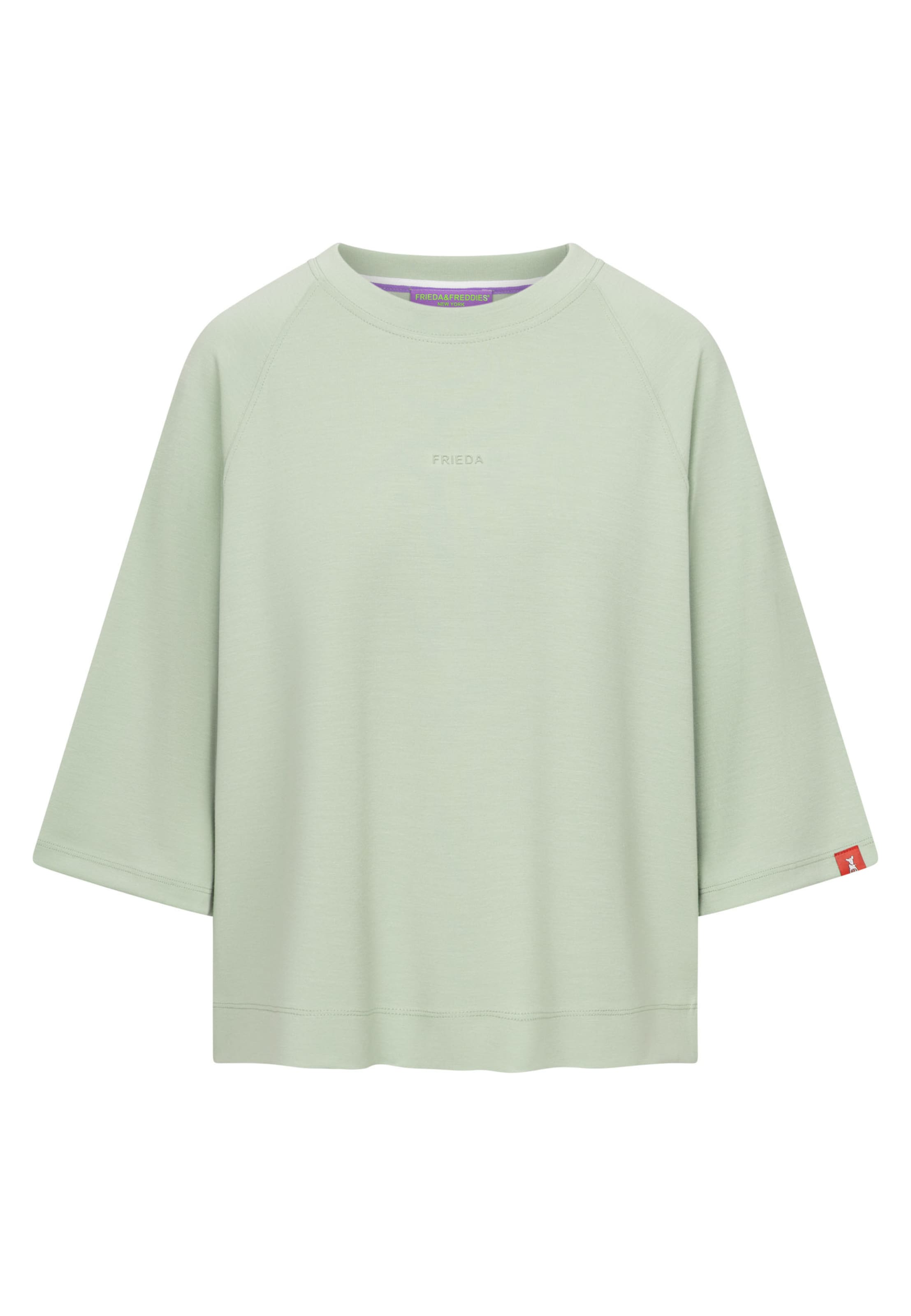 Frieda & Freddies NY Sweatshirt 'Frieda' in Grün: Vorderseite