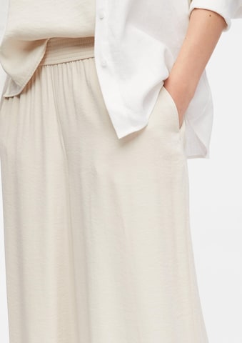 COMMA Широкий Штаны в Бежевый