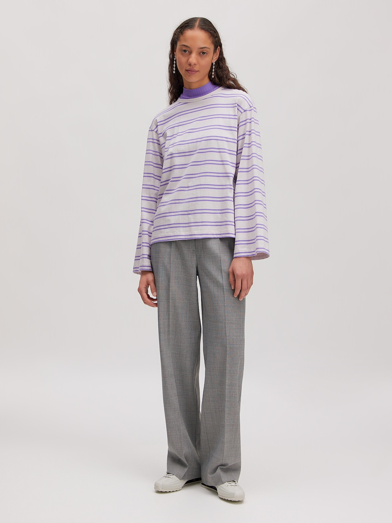 EDITED Shirt 'Verlee' Lila