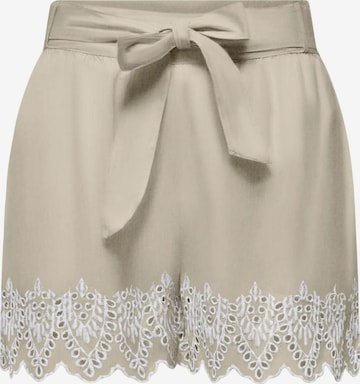 ONLY Trousers 'ONLY ONLTULUM' in Beige: front