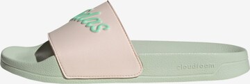 ADIDAS SPORTSWEAR Beach & Pool Shoes 'Adilette' in Pink: front