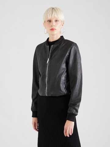 Maze Between-Season Jacket in Black: front