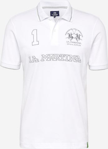 La Martina Shirt in White: front