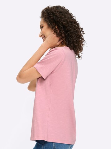 heine T-shirt i rosa