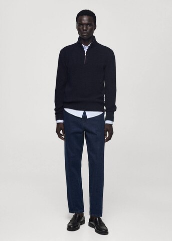 MANGO MAN Pullover 'Parkd' in Blau