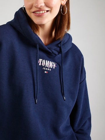 Tommy Jeans Sweatshirt 'ESSENTIAL' i blå