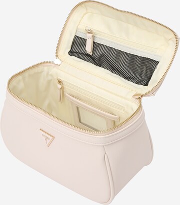 GUESS Toiletry bag 'BEAUTY' in Beige