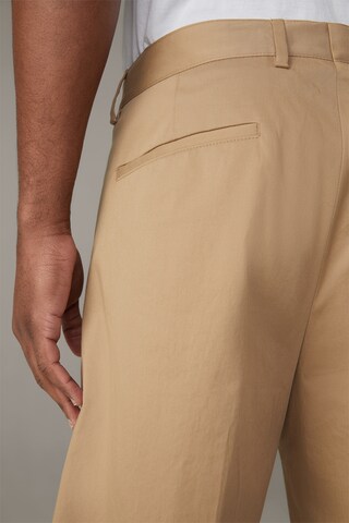 STRELLSON Loosefit Shorts ' Kory ' in Beige