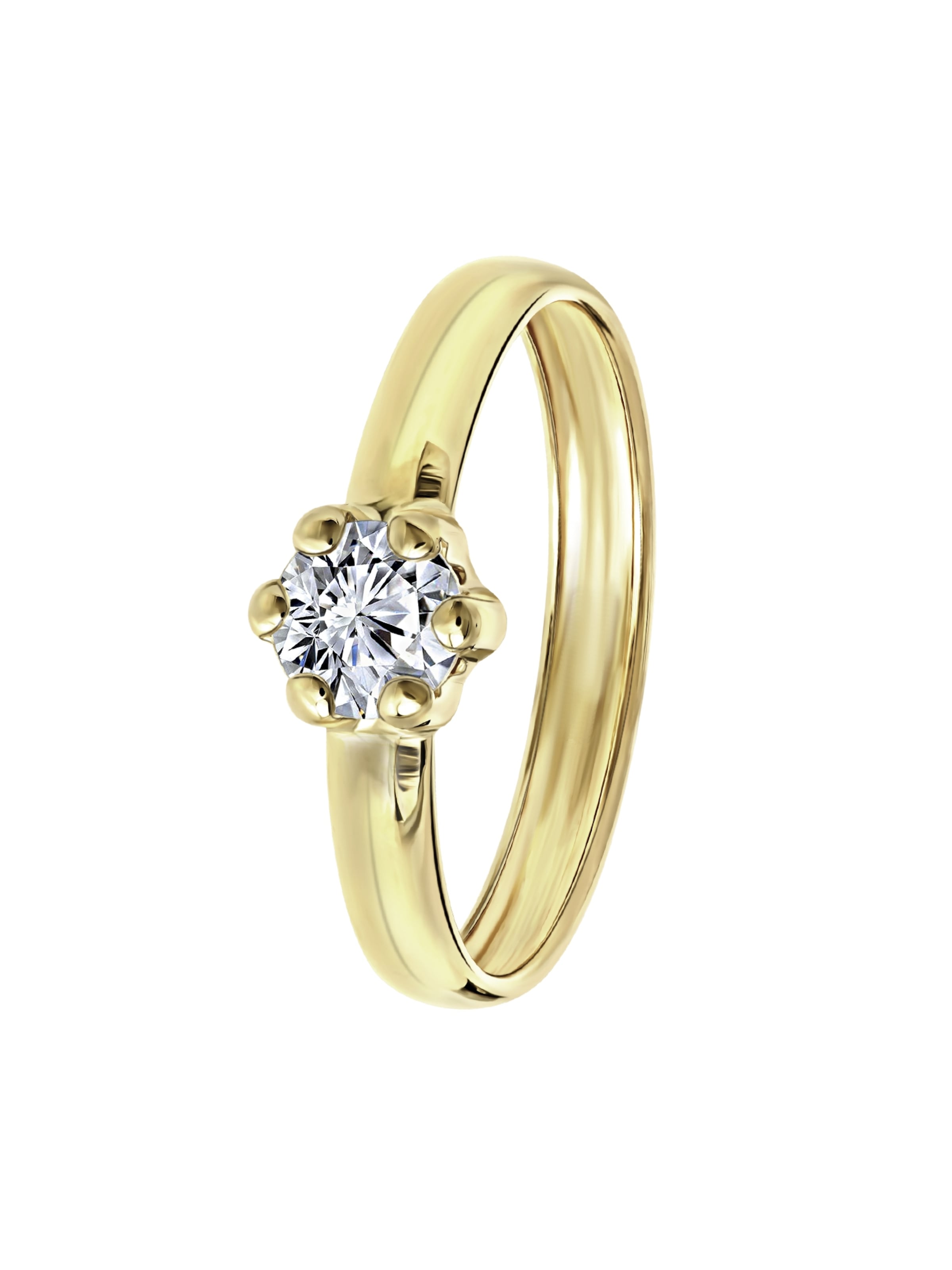 Bague 'Klassisch' Lucardi en or : devant