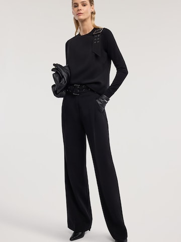 Trussardi - Pantalón en negro