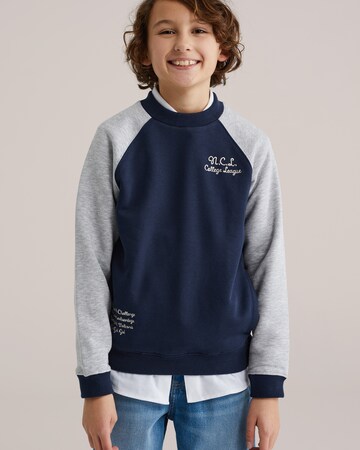 WE Fashion - Sudadera en azul: frente