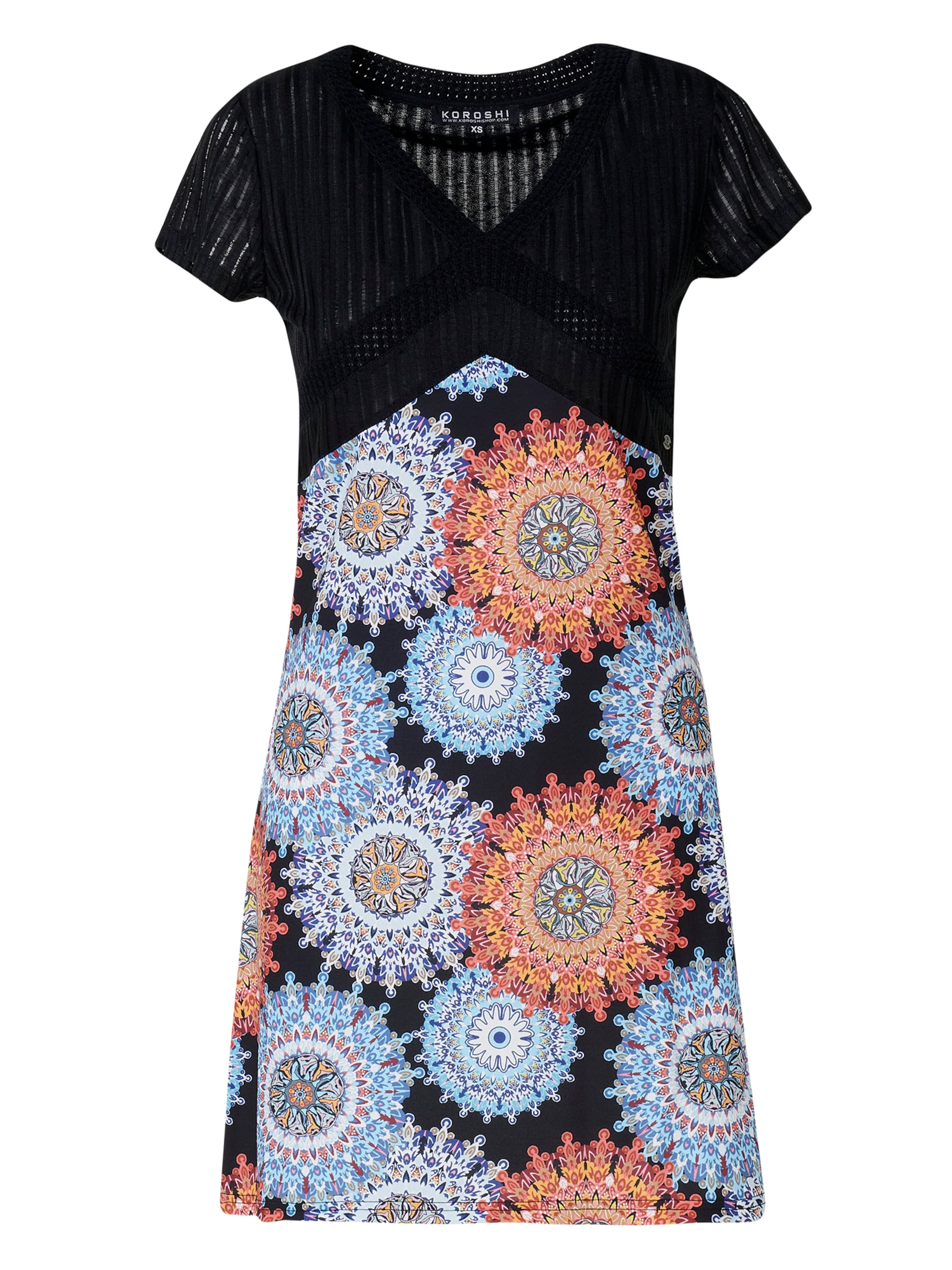 KOROSHI Sommarklänning i svart: framsida