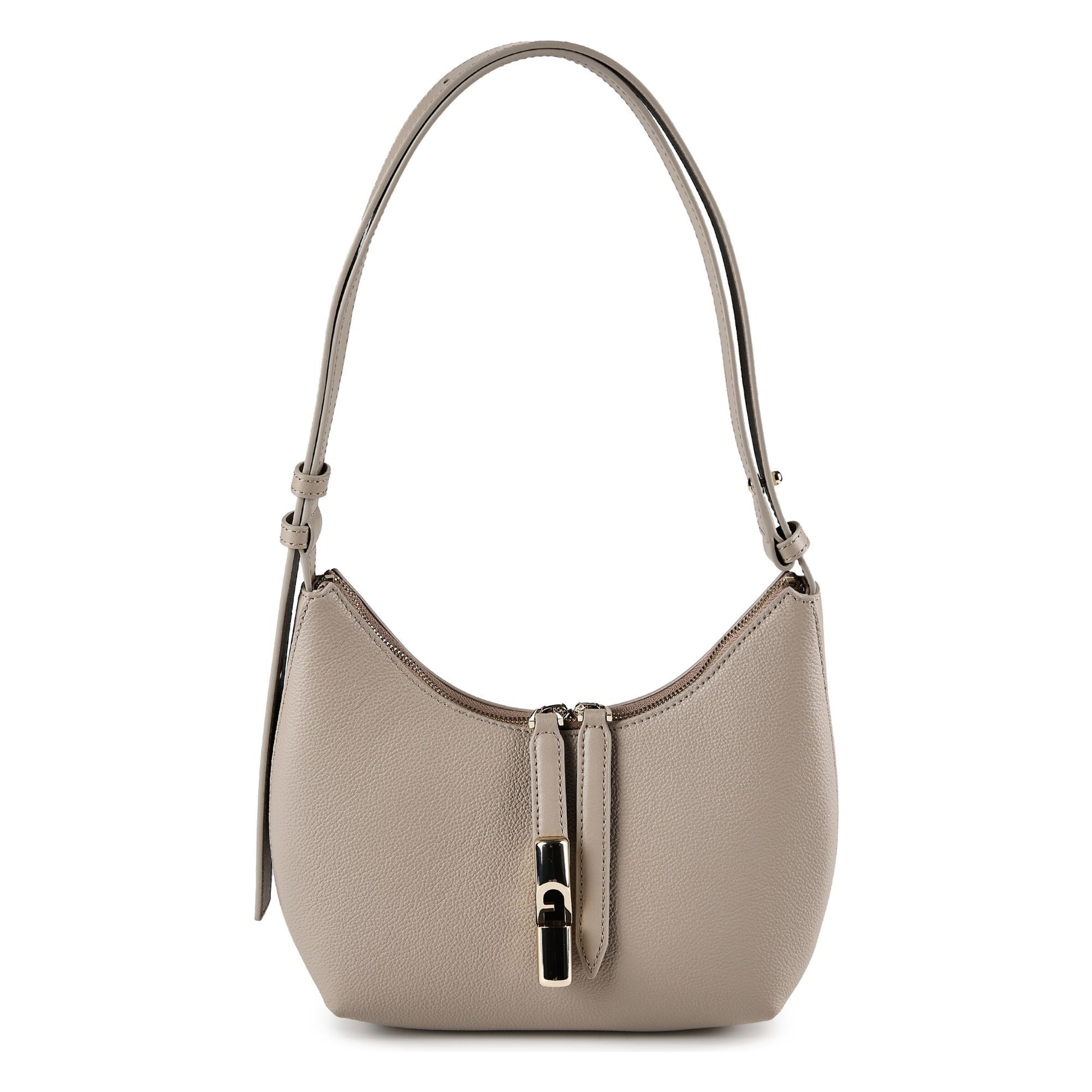FURLA Schoudertas in Beige: voorkant