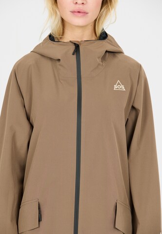 SOS Funktionsjacke 'Talinis' in Braun