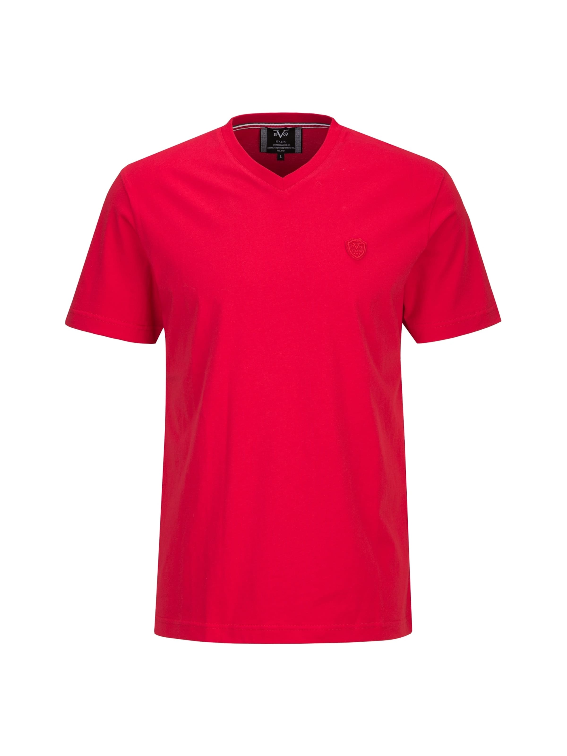 19V69 ITALIA Shirt 'Toni' in Red: front