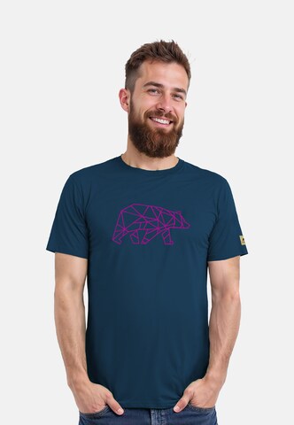 FORSBERG T-Shirt in Blau: Vorderseite