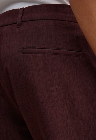 STRELLSON Regular Trousers 'Luz' in Red