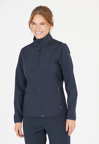 Whistler Outdoorjas 'Lango' in Blauw: voorkant