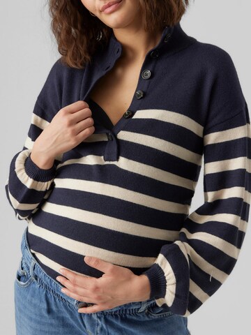 Pull-over 'Carla' MAMALICIOUS en bleu