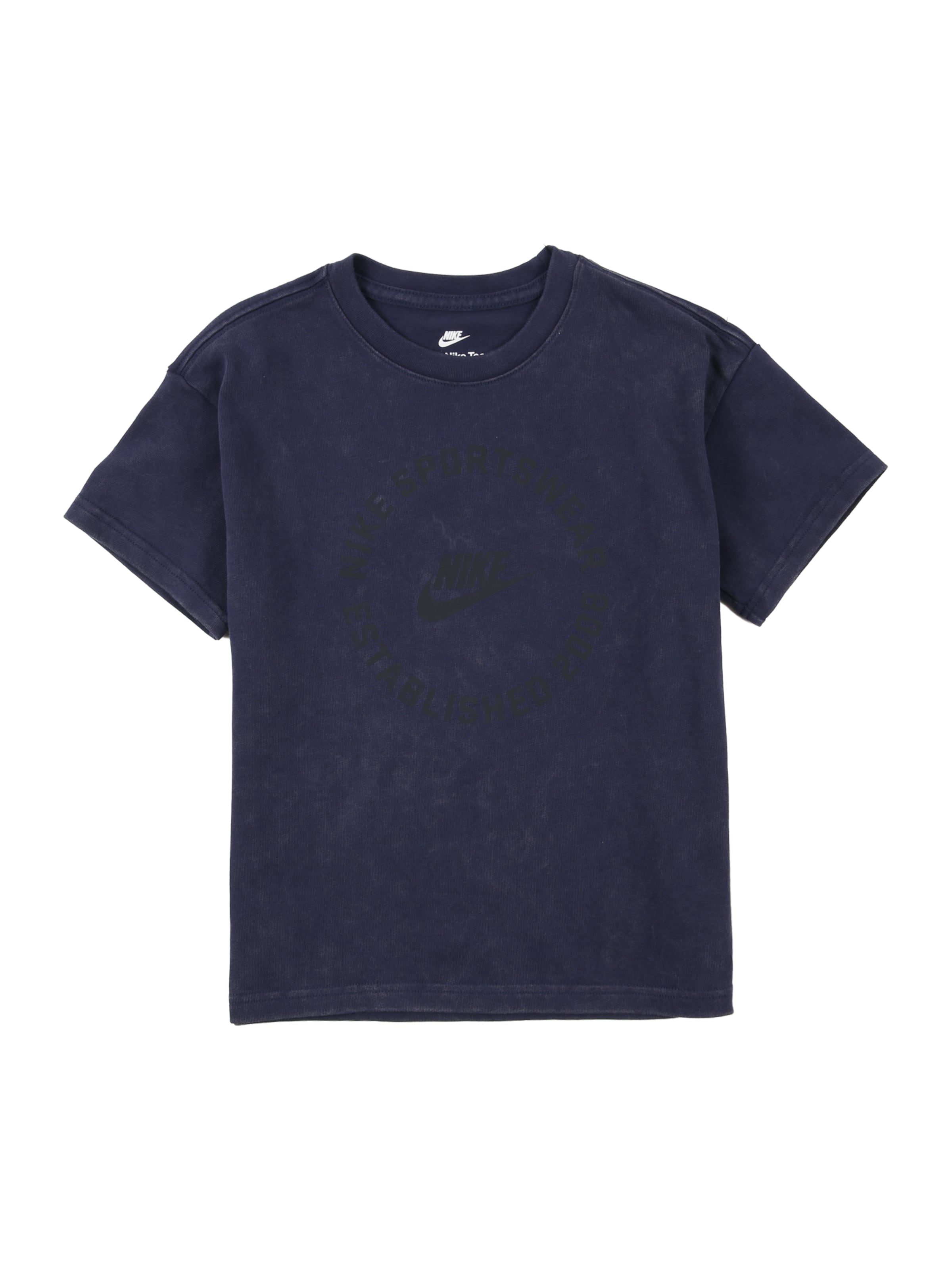 Nike Sportswear T-Shirt in navy / weiß, Produktansicht