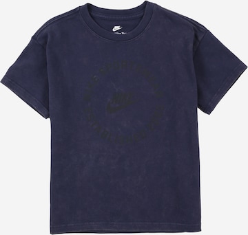 Nike Sportswear Paita värissä sininen: etupuoli
