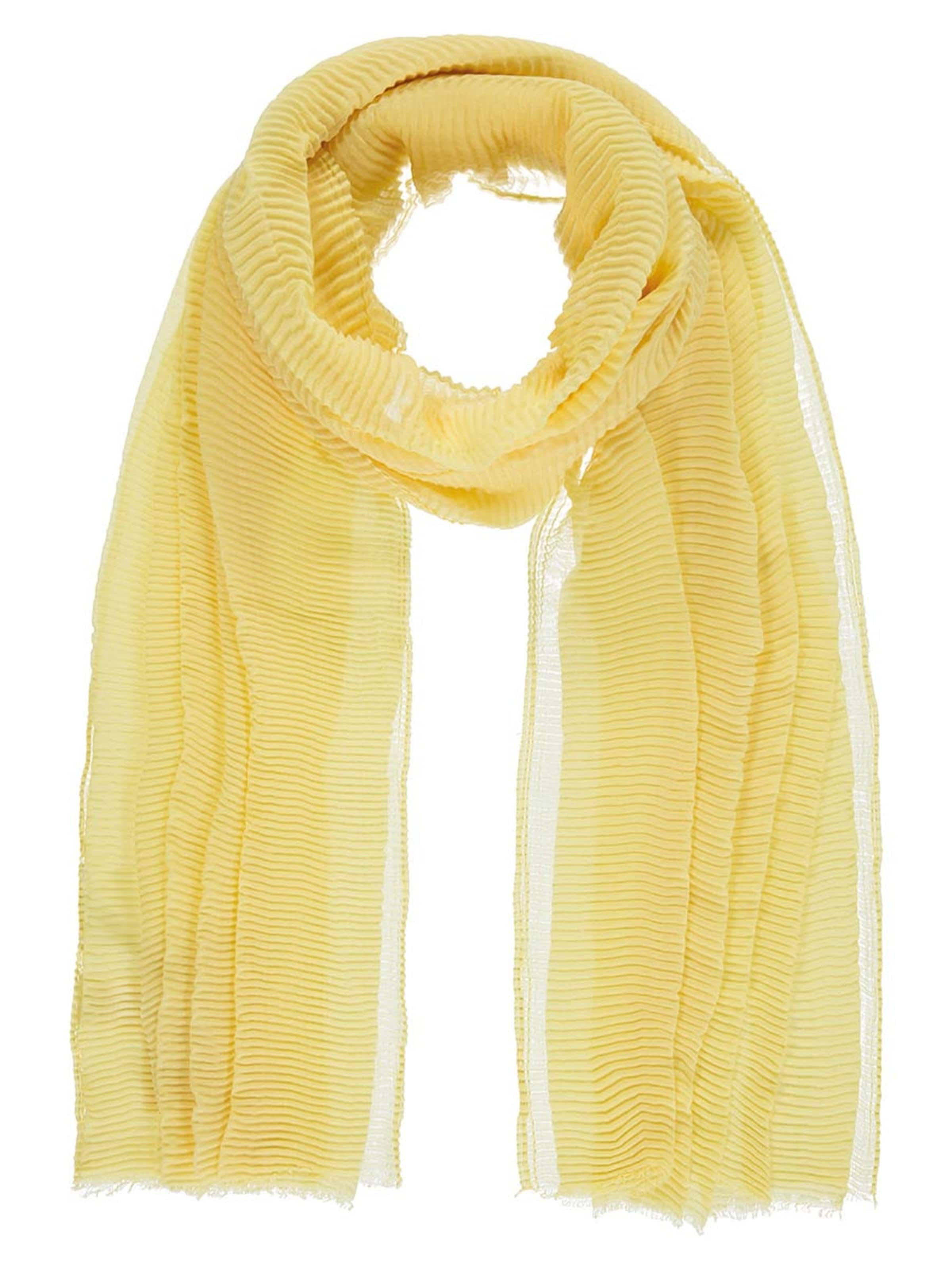 Passigatti Wrap 'Plissee' in Yellow: front