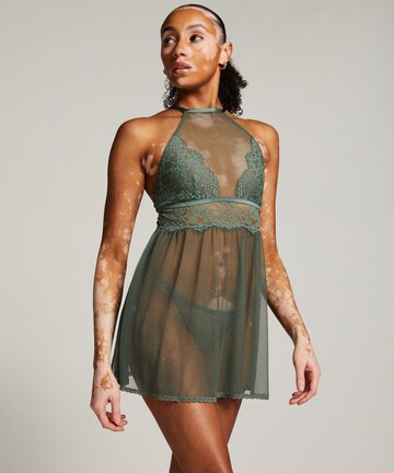 Hunkemöller Negligee in Green: front