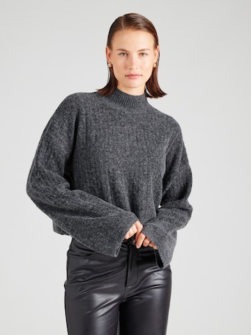 Pull-over Noisy may en gris : devant
