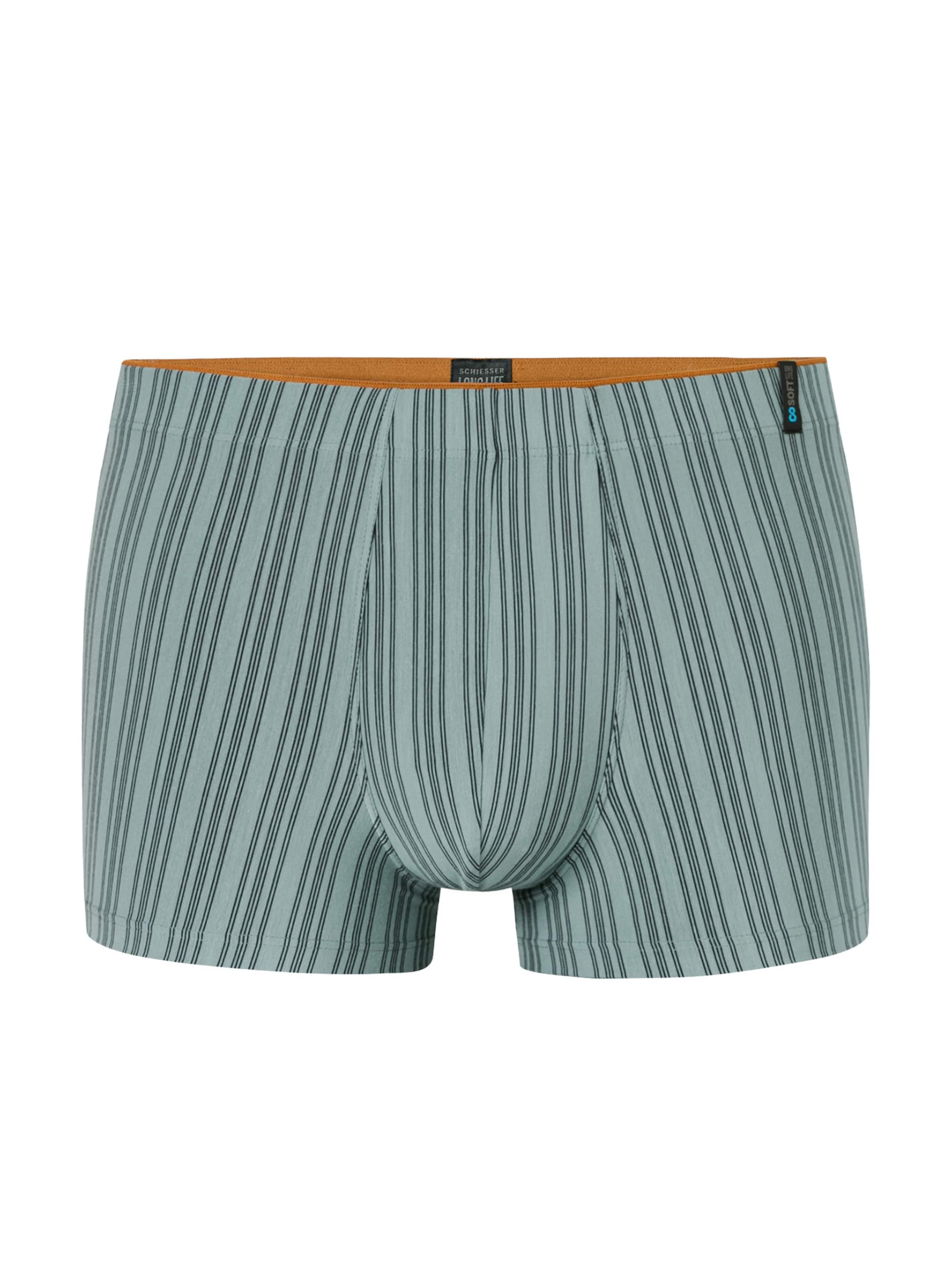 Boxers SCHIESSER en vert : devant