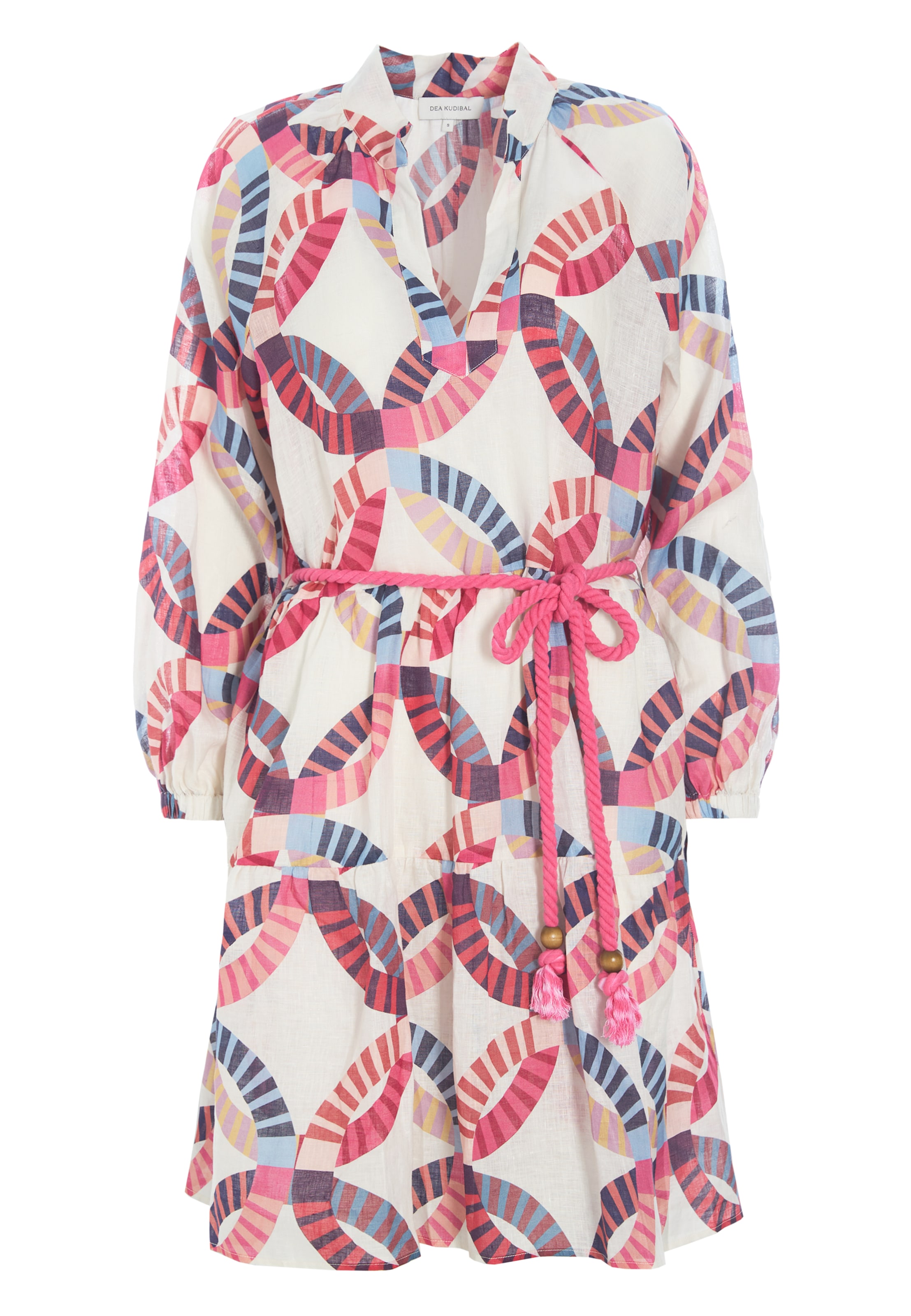 Dea Kudibal - Vestidos camiseiros 'Vaniadea ' em mistura de cores: frente