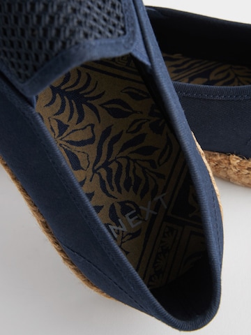 Espadrilles Next en bleu