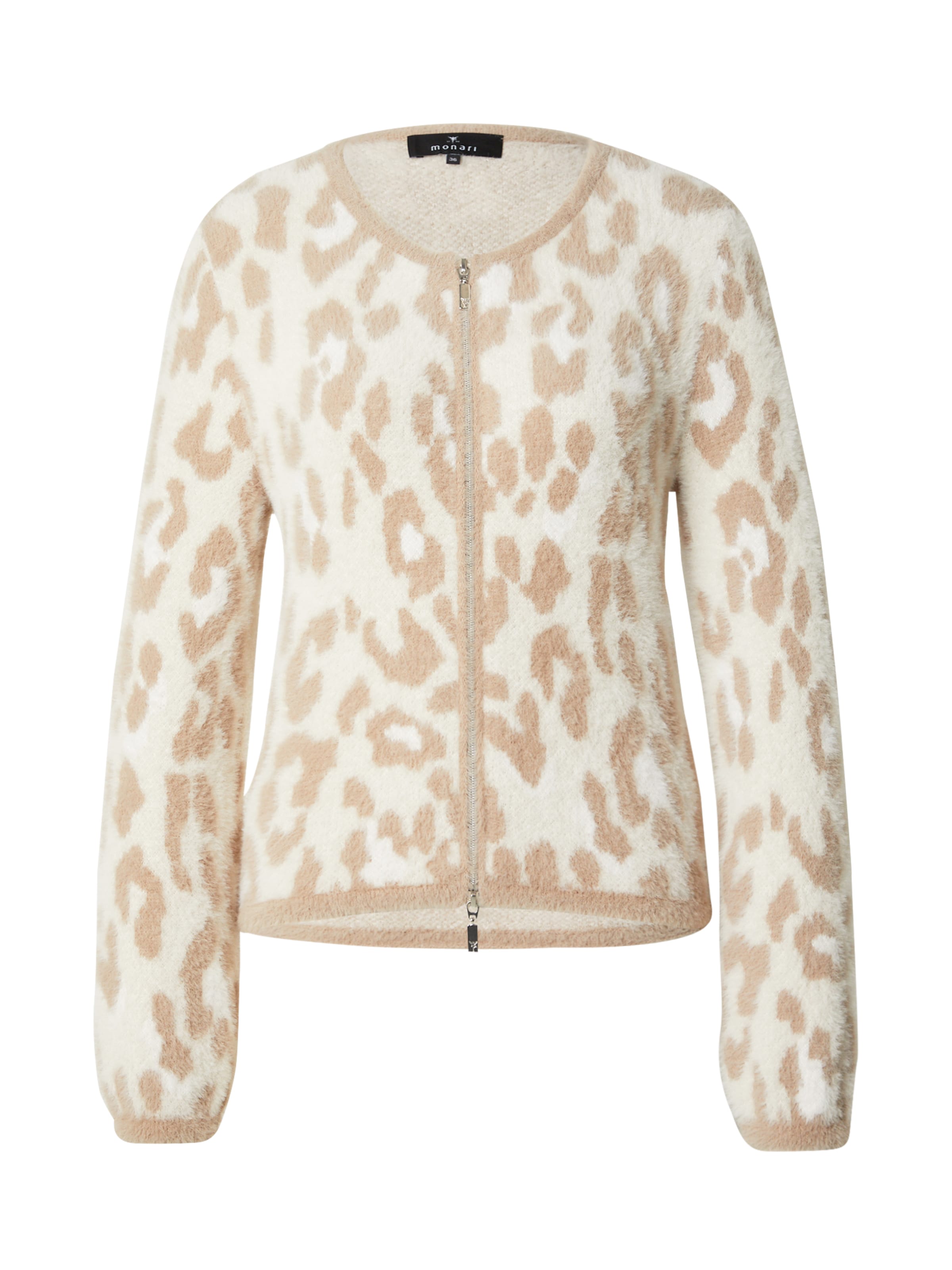 monari Strickjacke in Beige: Vorderseite