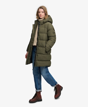 Superdry & Co Wintermantel in Groen