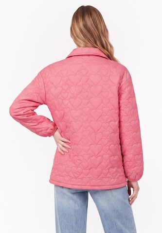 MYMO - Chaqueta de entretiempo en rosa