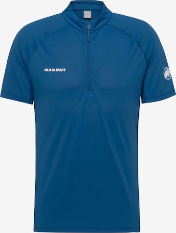 MAMMUT Funktionsshirt in Blau: Vorderseite